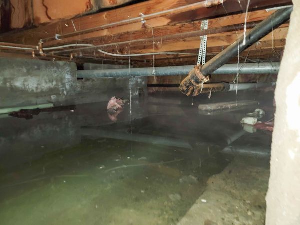 Cost of Crawlspace Drainage in Fairfax